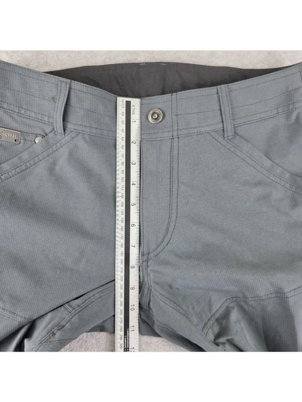 Kuhl Silencr Pants Mens 30x32 Gray Tapered Stretch Hiking Travel Trail